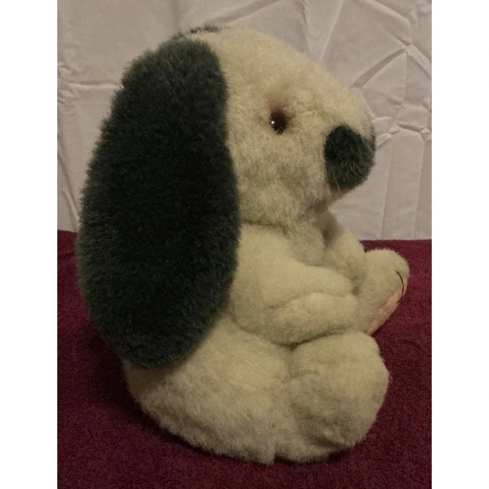 Vintage‎ 1994 Applause Baby Lop Earned Rabbit #53585, Gray And Black, 7.5